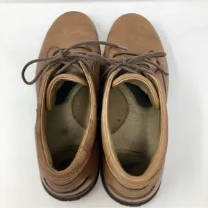 Red Wing Mens Soft Toe Leather Lace-Up Low Top Comfort Shoe Hiking Ankle Boot Red Wing Vintage Soft Toe OXBLOOD RED LEATHER LACE UP Cork  main image 2